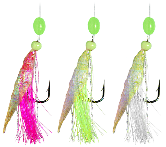 Hayabusa Mixed Flasher Sabiki Hot Hooks Bait Rigs - Model S-506E-12 ...